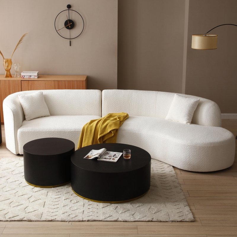 curved couch sectional sofa set - BBTJOINT