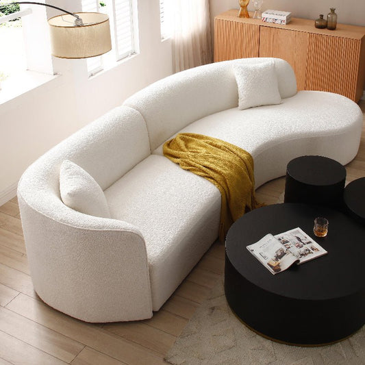 curved couch sectional sofa set - BBTJOINT